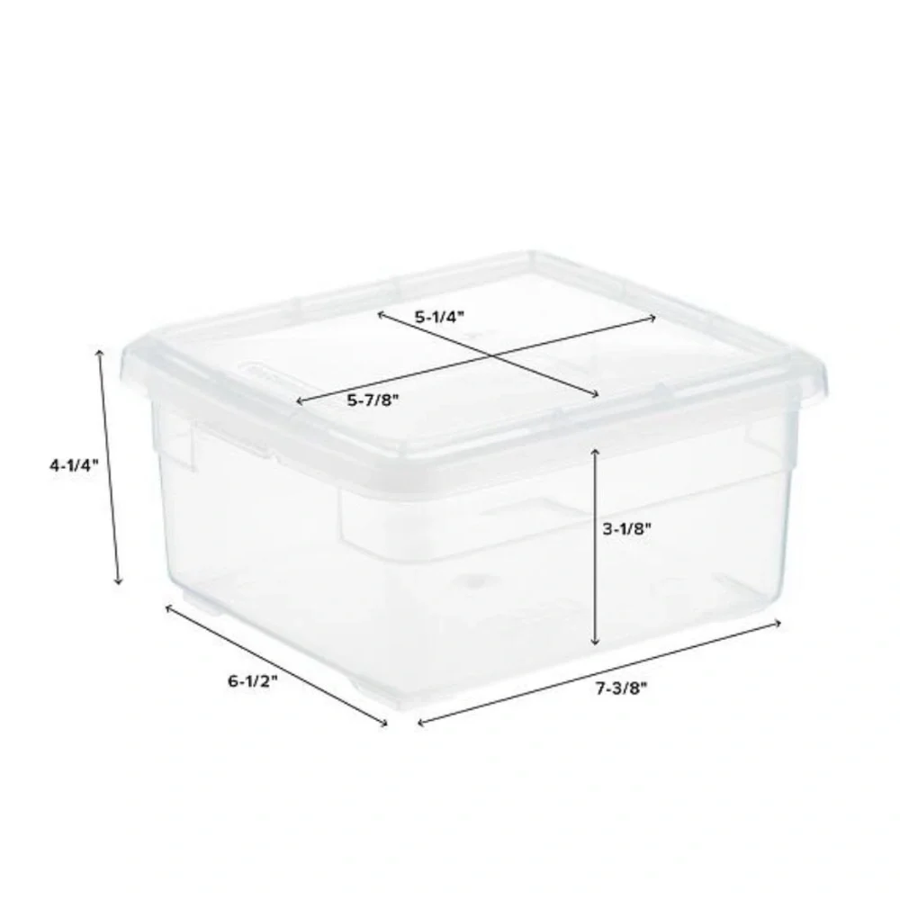 Container store boxes SET OF SIX
